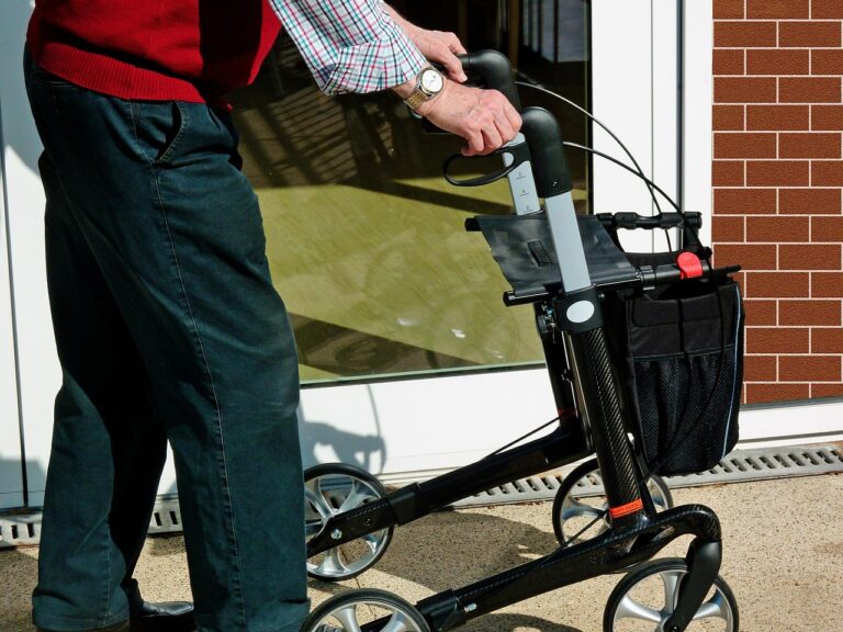 rollator, old, retirement home, retirement, walk, ill, slow, pension, maintenanc