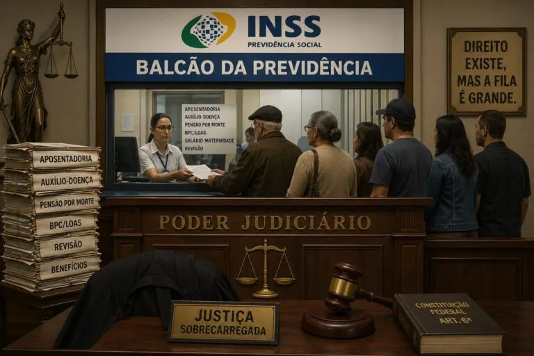 Como o INSS transformou o Judiciário em balcão da Previdência