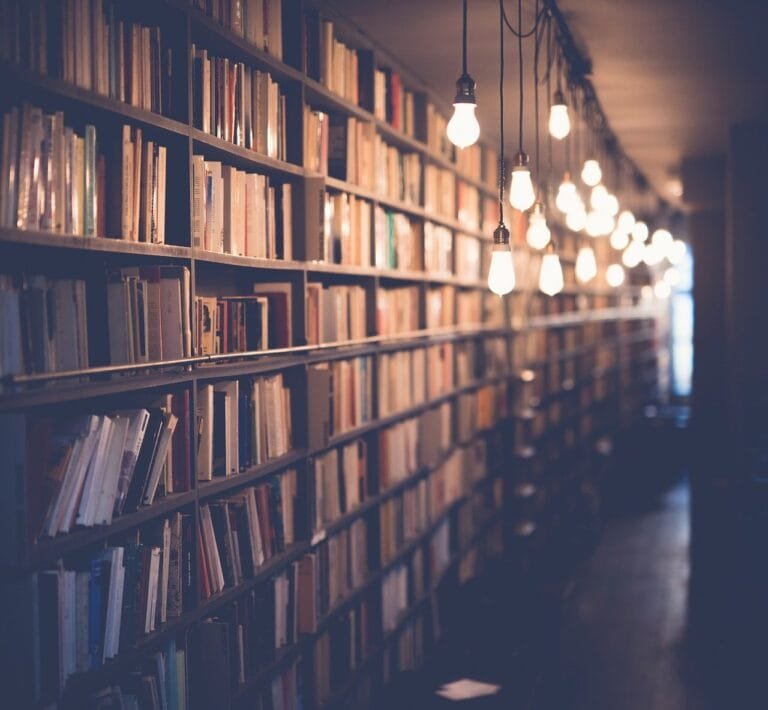 books, library, room, school, study, knowledge, education, shelf, light, bulb, books, books, books, library, library, li