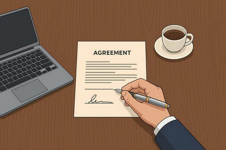 Acidente de transito: como apurar culpa e buscar indenização 6 sign, signing, contract, agreement, coffee cup, man, hand, person, professional, businessm