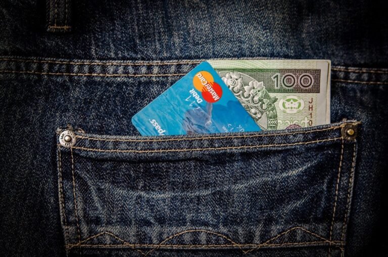 money, card, pocket, concept, idea, pocket money, jeans pocket, denim pocket, credit card,