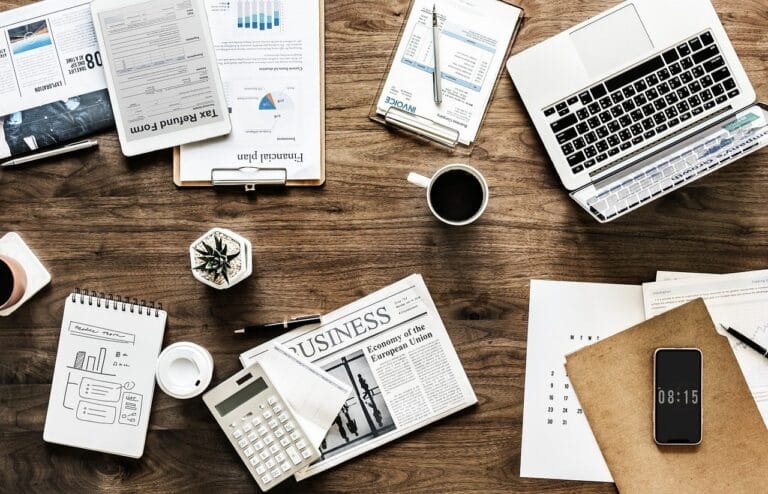 desk, work, business, office, finance, documents, analysis, application, brainstorming, computer, flatlay, information, 