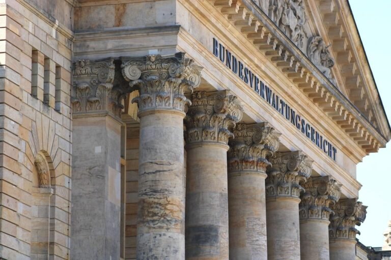 federal administrative court, leipzig, facade, sightseeing, courthouse, germany, saxony, b