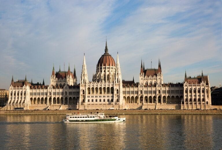 budapest, hungary, hungarian parliament building, river, building, palace, government buil