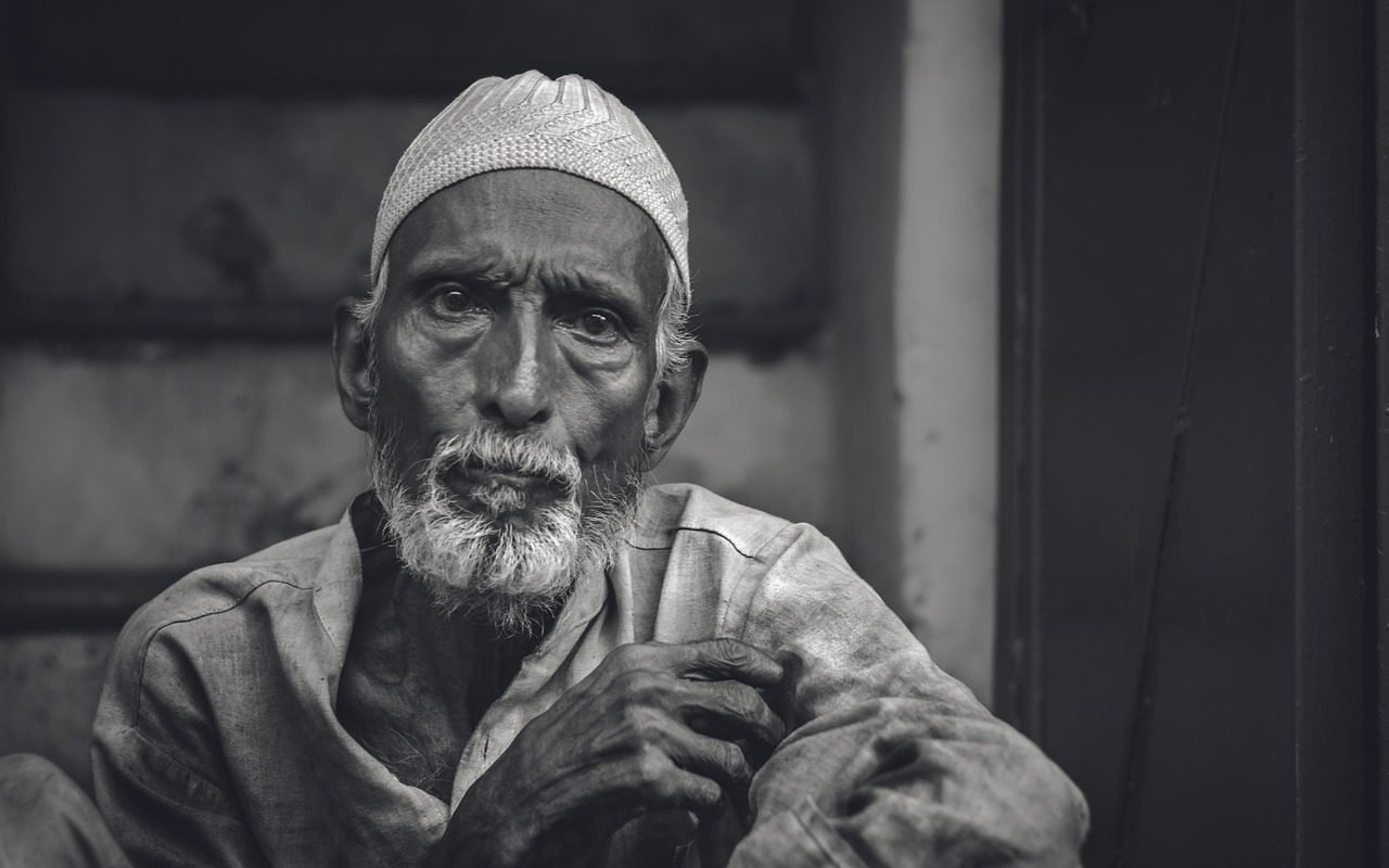 old man, portrait, street, man, old, senior, person, male, elderly, grandfather, caucasian
