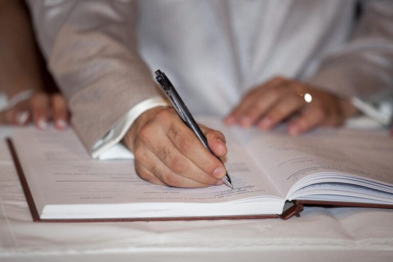 signature, sign, write, pen, ballpoint pen, pencil, marriage, the official, official, cere