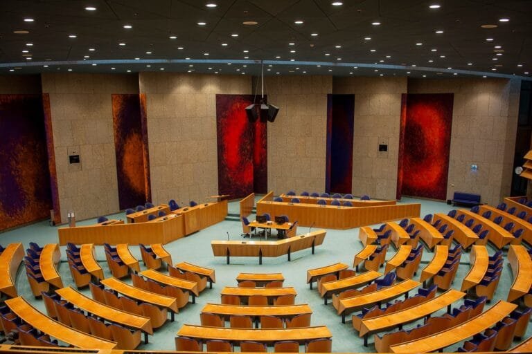 Responsabilidade do Estado por Ato Legislativo Inconstitucional 7 Circular seating of the Dutch Parliament in Den Haag, Nederland.