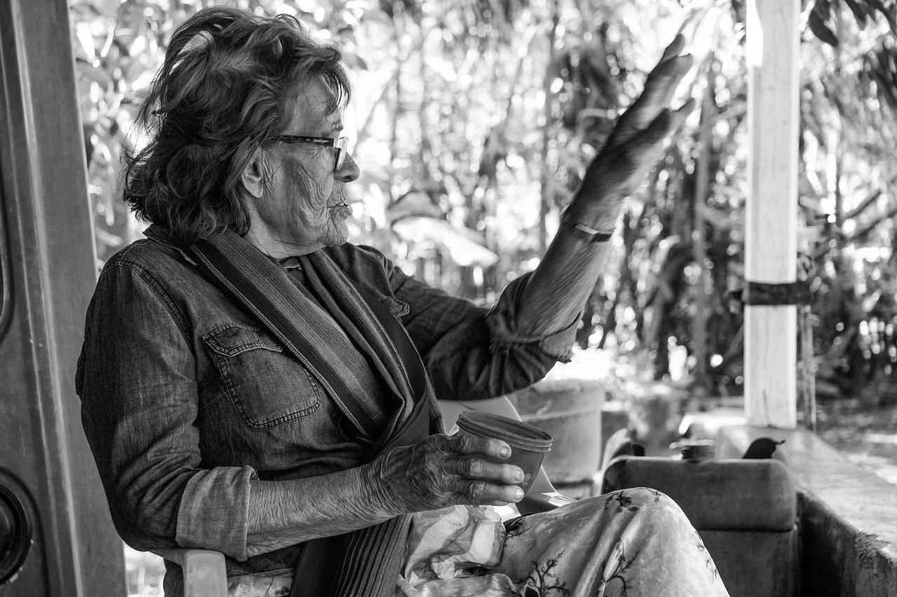 woman, female, portrait, people, grandmother, old, lady, elderly, person, grandma, gray el