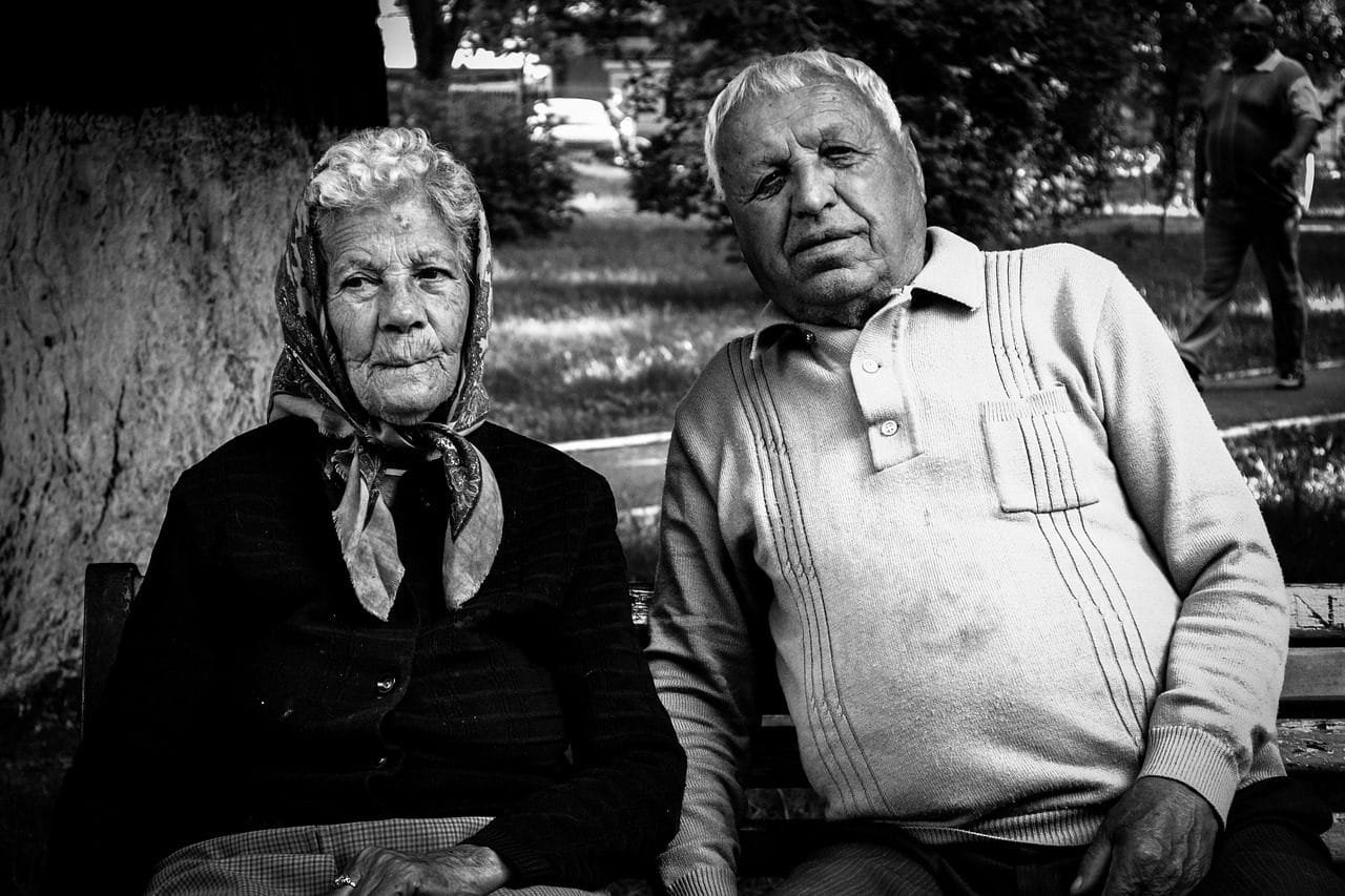 old, people, age, elderly, adult, mature, together, gray elderly, gray together